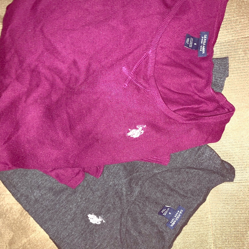 Sweater Bundle - Grey & Burgundy